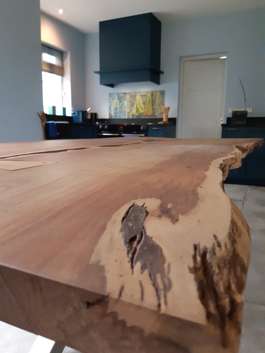 Maatwerk teak eettafel