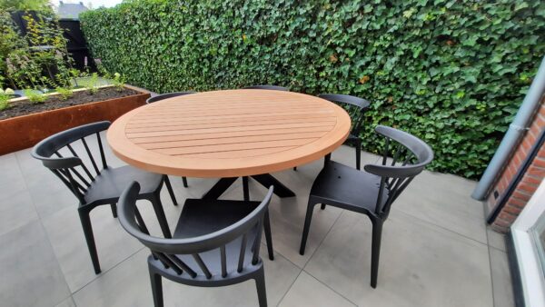 Maatwerk teak tuintafel